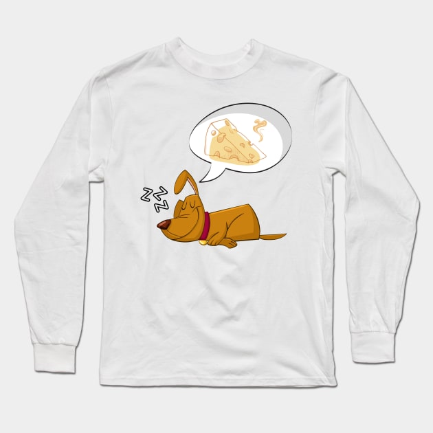 Sweet Dream are Made of Cheese Long Sleeve T-Shirt by JaunzemsR